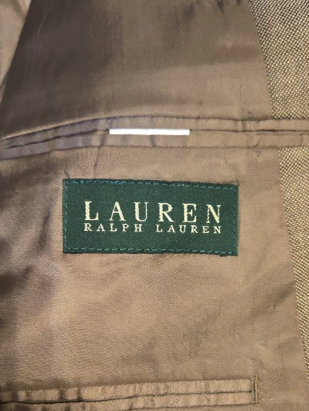 Polo by Ralph Lauren Men's Two-Button Blazer - Light Brown